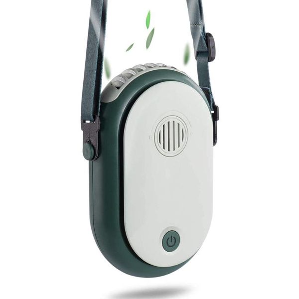 electric fans eloole portable hanging neck fan hands personal rechargeable wearable usb with an adjustable lanyard for women