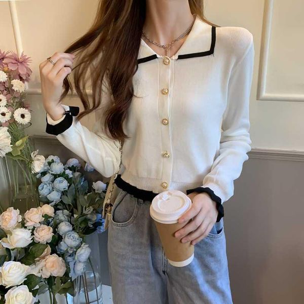 women's knits & tees icclek jxmyy knitted cardigan long sleeve loose korean version versatile short small fragran, White
women's knits & tees icclek jxmyy knitted cardigan long sleeve loose korean version versatile short small fragran, White