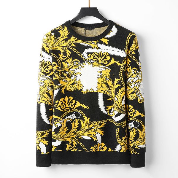 2021 classical men's knitted sweater brand classic knit sweatshirt vintage plaid designer pullover sweaters -3xl sweatershirt #01, White;black
2021 classical men's knitted sweater brand classic knit sweatshirt vintage plaid designer pullover sweaters -3xl sweatershirt #01, White;black