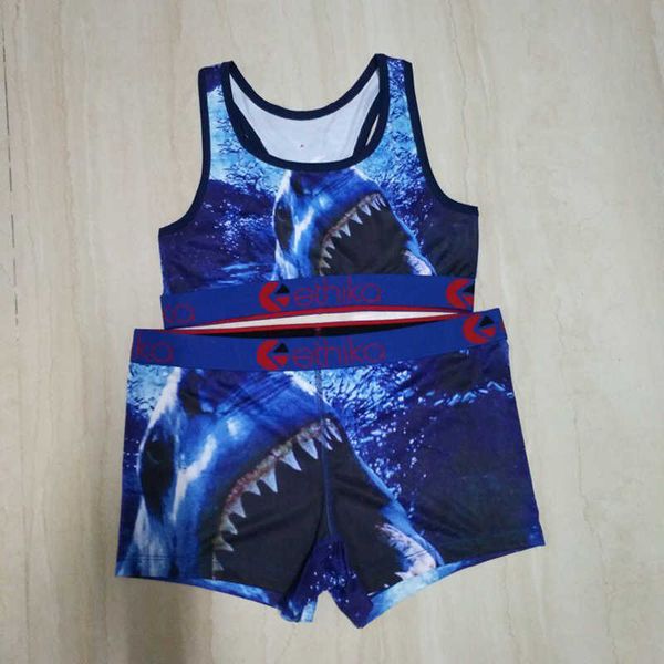 women 8 styles size s-xl ethika underwear swimwear bra +shorts 2 piece tracksuit shark animal flower swimsuit bikini set, White;black
women 8 styles size s-xl ethika underwear swimwear bra +shorts 2 piece tracksuit shark animal flower swimsuit bikini set, White;black