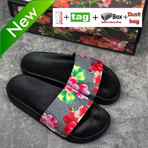 luxury slides high designer shoes sandals lady women slippers with correct flowers printing leather original box dust bag fashion men, Black
luxury slides high designer shoes sandals lady women slippers with correct flowers printing leather original box dust bag fashion men, Black