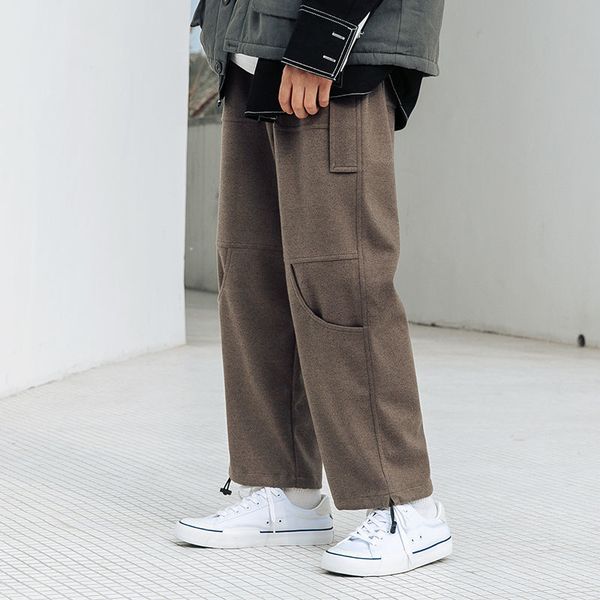 2021 new autumn winter wide-leg men's fashion retro casual men streetwear straight pants mens trousers k56w, Black
2021 new autumn winter wide-leg men's fashion retro casual men streetwear straight pants mens trousers k56w, Black