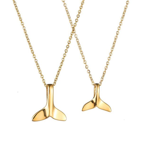 pendant necklaces amorui dolphin tail women gold color stainless steel animal for couple lovers gift, Silver
pendant necklaces amorui dolphin tail women gold color stainless steel animal for couple lovers gift, Silver