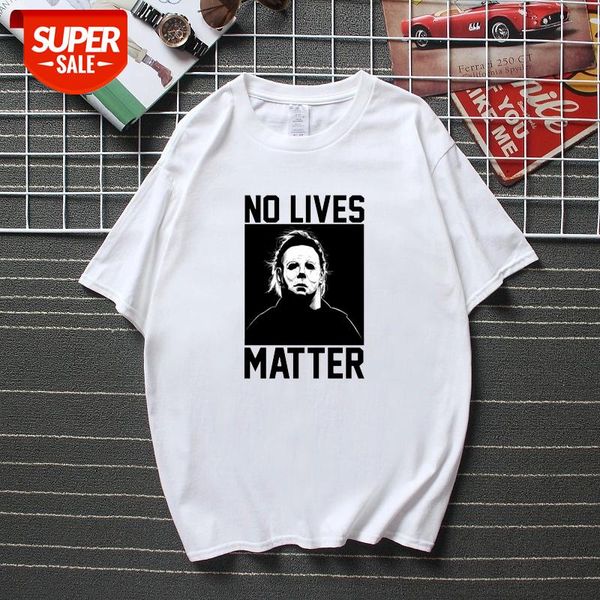 no lives matter michael myers funny halloween horror scary t shirt birthday gift t-shirt for men cotton short sleeves tshirt #cz6y, White;black
no lives matter michael myers funny halloween horror scary t shirt birthday gift t-shirt for men cotton short sleeves tshirt #cz6y, White;black