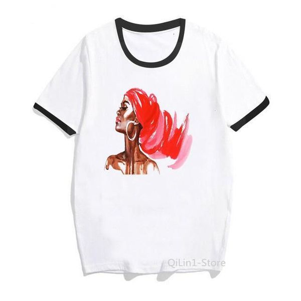 whatcolor vogue black girl print t shirt women clothes 2021 art aesthetic melanin tshirt haut femme crown princess t-shirt, White
whatcolor vogue black girl print t shirt women clothes 2021 art aesthetic melanin tshirt haut femme crown princess t-shirt, White