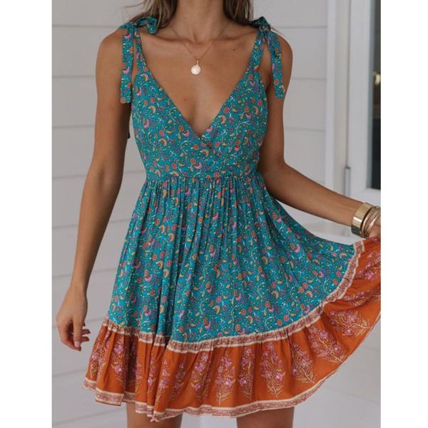 casual dresses cotton boho floral print sleeveless summer dress v-neck strap a-line women open back mini for party and beach, Black;gray
casual dresses cotton boho floral print sleeveless summer dress v-neck strap a-line women open back mini for party and beach, Black;gray