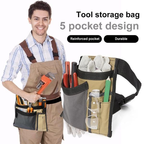 storage bags belt waist pocket case electrician tool oganizer bag 5-pocket single side adjustable tools
storage bags belt waist pocket case electrician tool oganizer bag 5-pocket single side adjustable tools