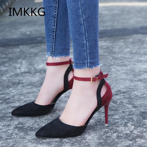 dress shoes 2021 fashion high heel women pumps pointed toe wedding bridal party ladies buckle strap v007, Black
dress shoes 2021 fashion high heel women pumps pointed toe wedding bridal party ladies buckle strap v007, Black