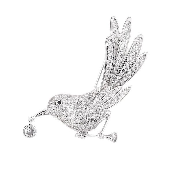 pins, brooches copper inlaid zircon wedding clothing jewelry accessories trend fashion bird upscale elegant exquisite brooch pin gifts, Gray
pins, brooches copper inlaid zircon wedding clothing jewelry accessories trend fashion bird upscale elegant exquisite brooch pin gifts, Gray