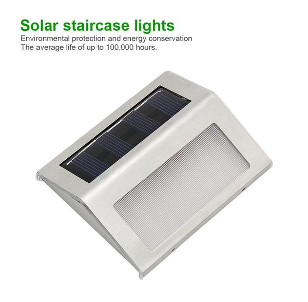 solar lamps 3 leds outdoor stainless steel garden pathway waterproof wall lighting energy saving s
solar lamps 3 leds outdoor stainless steel garden pathway waterproof wall lighting energy saving s