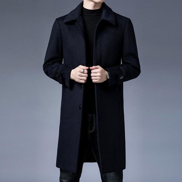men's wool & blends azurite sent 2021 winter leisure coat manufacturers selling a cloth undertakes d1588, Black
men's wool & blends azurite sent 2021 winter leisure coat manufacturers selling a cloth undertakes d1588, Black