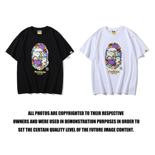 t shirt chaopai co branded wonder baby ape head summer loose youth cartoon casual men's wear, White
t shirt chaopai co branded wonder baby ape head summer loose youth cartoon casual men's wear, White