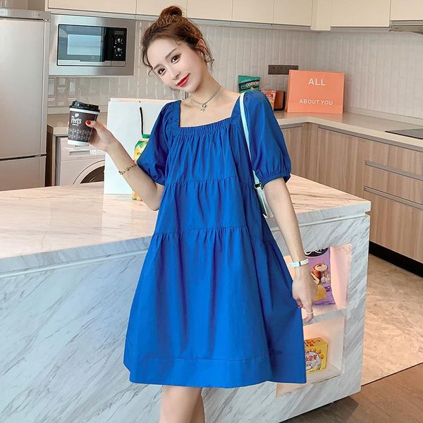 new pregnant woman summer dress short sleeve square collar blue cotton linen dress maternity long loose shirts pregnancy blouse, White
new pregnant woman summer dress short sleeve square collar blue cotton linen dress maternity long loose shirts pregnancy blouse, White