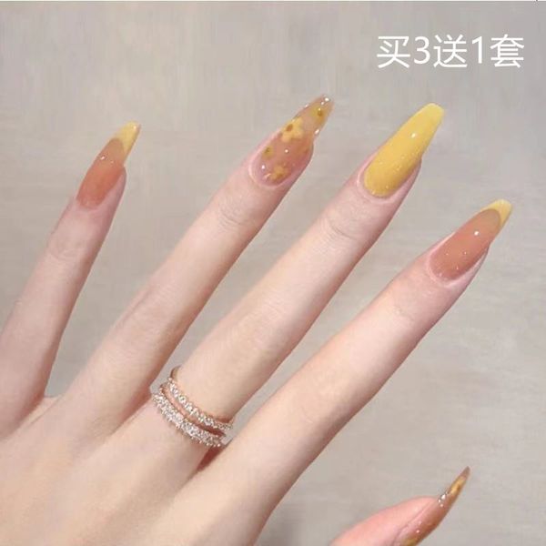 enhancement summer high-grade edge fake wear removable ice penetration nail net red feeling paste french patch finished product, Red;gold
enhancement summer high-grade edge fake wear removable ice penetration nail net red feeling paste french patch finished product, Red;gold