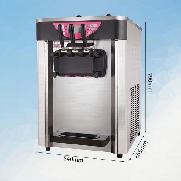 commercial desk3 flavors mini ice cream vending machine for milk shop stainless steel soft ice cream machine bj218s
commercial desk3 flavors mini ice cream vending machine for milk shop stainless steel soft ice cream machine bj218s