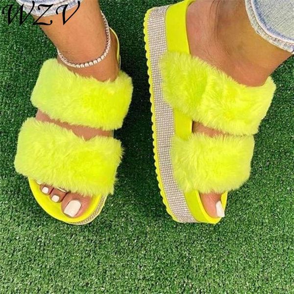 2021 women furry sandals ladies shoes cute plush fluffy sandals thick bottom fur outdoor slippers warm homewear, Black
2021 women furry sandals ladies shoes cute plush fluffy sandals thick bottom fur outdoor slippers warm homewear, Black