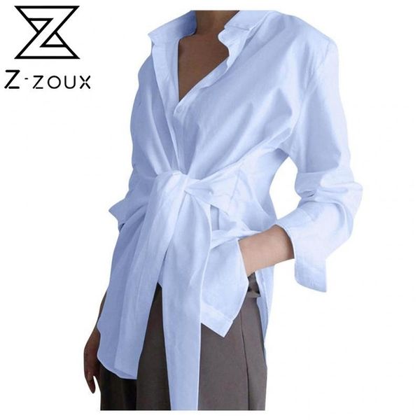 women blouse long sleeve loose shirts bandage white irregular ladies plus size spring autumn 210524
women blouse long sleeve loose shirts bandage white irregular ladies plus size spring autumn 210524