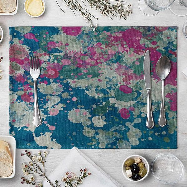 mats & pads art oil painting mat tableware drink cup for kitchen dining table placemat accessories
mats & pads art oil painting mat tableware drink cup for kitchen dining table placemat accessories