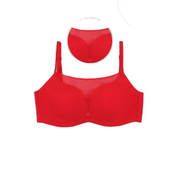 bras mesh comfortable underwear women gather no steel ring bra breathable breast, Red;black
bras mesh comfortable underwear women gather no steel ring bra breathable breast, Red;black