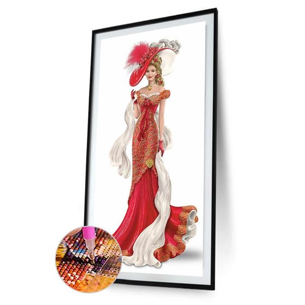 diamond painting 5d diy red dress lady full round drill mosaic wall art picture of rhinestone home decoration
diamond painting 5d diy red dress lady full round drill mosaic wall art picture of rhinestone home decoration