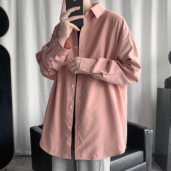 men's casual shirts korean style loose hawaiian harajuku oversize long sleeve button up shirt camisa hombre clothing db60sh, White;black
men's casual shirts korean style loose hawaiian harajuku oversize long sleeve button up shirt camisa hombre clothing db60sh, White;black