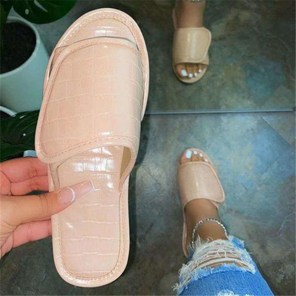 woman slides women slippers fashion hook&loop layer solid flats rubber sole slides outdoor beach fashion casual slippers, Black
woman slides women slippers fashion hook&loop layer solid flats rubber sole slides outdoor beach fashion casual slippers, Black