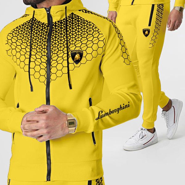 men's hoodies & sweatshirts spring autumn tracksuit men 2 pieces set sweatshirt + sweatpants sportswear zipper casual mens clothing ezp, Black
men's hoodies & sweatshirts spring autumn tracksuit men 2 pieces set sweatshirt + sweatpants sportswear zipper casual mens clothing ezp, Black