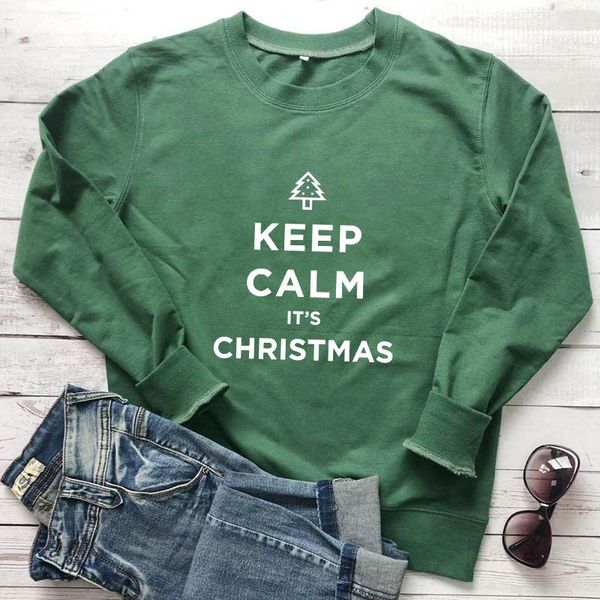 women's hoodies & sweatshirts keep calm it's christmas sweatshirt funny women long sleeve year gift pullovers, Black
women's hoodies & sweatshirts keep calm it's christmas sweatshirt funny women long sleeve year gift pullovers, Black