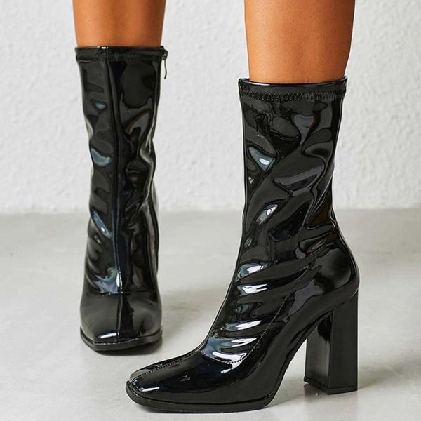 boots sarairis ins color snake print ankle zipper high heels square heel women 2021 autumn winter shoes woman, Black
boots sarairis ins color snake print ankle zipper high heels square heel women 2021 autumn winter shoes woman, Black