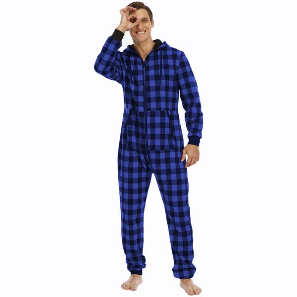 Men Sleepwear Adult Onesie Autumn Winter Thick One Piece Pajamas Long Sleeve Zipper Hooded Plus Size Homewear Christmas Onesies, Black;brown
Men Sleepwear Adult Onesie Autumn Winter Thick One Piece Pajamas Long Sleeve Zipper Hooded Plus Size Homewear Christmas Onesies, Black;brown