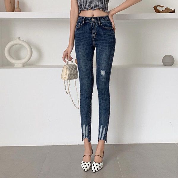 women's jeans hzirip 2021 stylish chic high waist elastic denim quality skinny women pencil trousers large size ankle length pants, Blue
women's jeans hzirip 2021 stylish chic high waist elastic denim quality skinny women pencil trousers large size ankle length pants, Blue