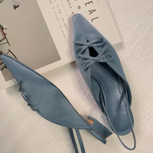 dress shoes slingback pointed toe pumps low heel cut out butterfly knot decor match everything satin material cozy casual, Black
dress shoes slingback pointed toe pumps low heel cut out butterfly knot decor match everything satin material cozy casual, Black