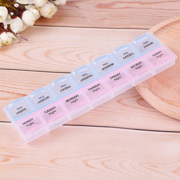 2styles 7 days weekly tablet pill medicine box holder storage organizer container case for home office supply
2styles 7 days weekly tablet pill medicine box holder storage organizer container case for home office supply