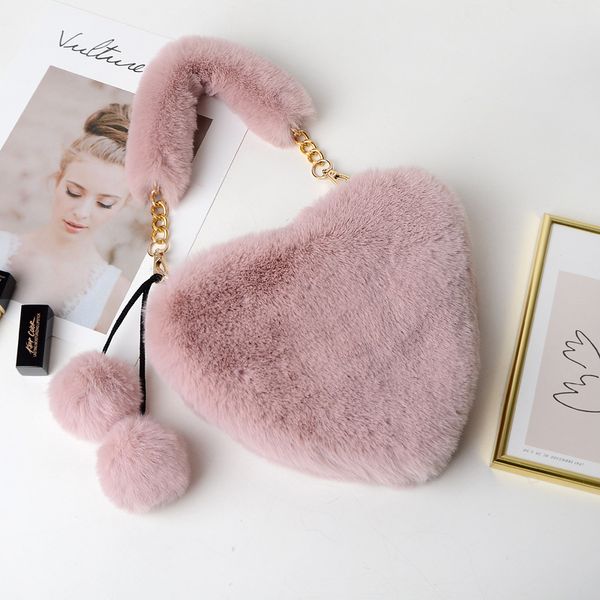 hbp wholesale 2021 new women winter faux fur handbag lady heart shape plush handbags female fashion phone purse clutch gift party tote bags
hbp wholesale 2021 new women winter faux fur handbag lady heart shape plush handbags female fashion phone purse clutch gift party tote bags