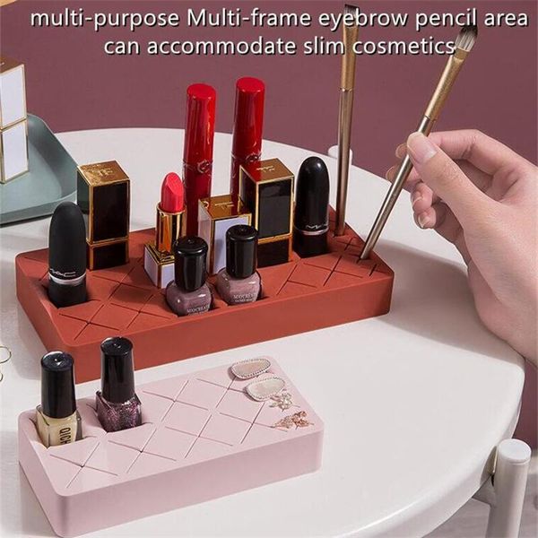 storage boxes & bins style deskorganizer silicone lipstick rack cosmetic makeup box eyebrow pencil display brush
storage boxes & bins style deskorganizer silicone lipstick rack cosmetic makeup box eyebrow pencil display brush