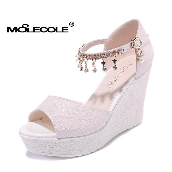 dress shoes moolecole women sandals woman ladies peep toe wedge heel 9.5cm party pumps size eur35-39 model 70165, Black
dress shoes moolecole women sandals woman ladies peep toe wedge heel 9.5cm party pumps size eur35-39 model 70165, Black