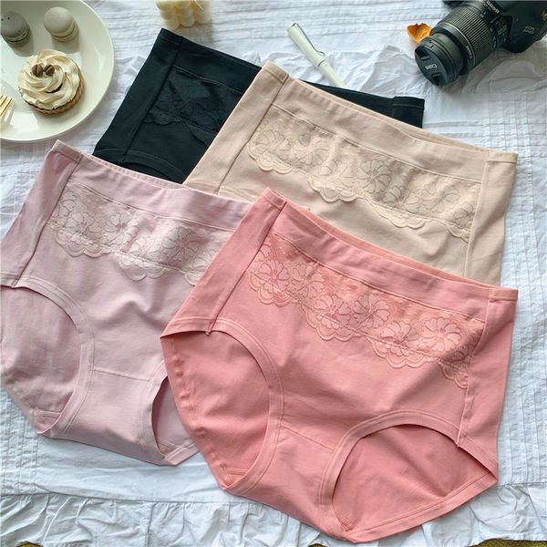 large pure version comfortable medium and high waist briefs size women's lace woman fat mother underwear, Black;pink
large pure version comfortable medium and high waist briefs size women's lace woman fat mother underwear, Black;pink