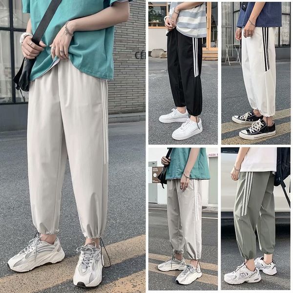 bxyichen three-pole sports pants super fire cec pants men's straight loose summer thin style jiufen tide brand ins beam leisure c0222, Black
bxyichen three-pole sports pants super fire cec pants men's straight loose summer thin style jiufen tide brand ins beam leisure c0222, Black