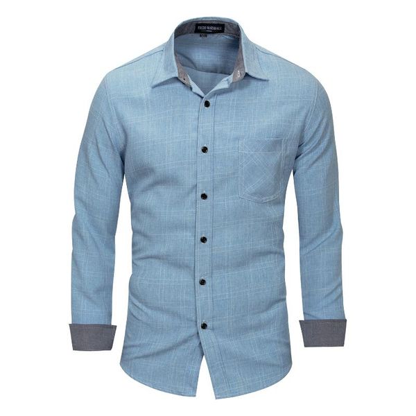 men's casual shirts cotton plain plaid shirt men casual long sleeve shirts male camisa masculina brand clothing shirts for men, White;black
men's casual shirts cotton plain plaid shirt men casual long sleeve shirts male camisa masculina brand clothing shirts for men, White;black