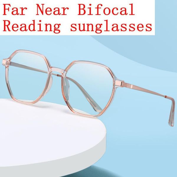 sunglasses fashion square frame transition pochromic bifocal reading glasses uv protection womens computer readers nx, White;black
sunglasses fashion square frame transition pochromic bifocal reading glasses uv protection womens computer readers nx, White;black