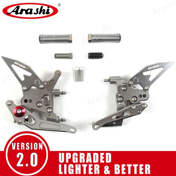 arashi ( version 2.0 ) adjustable rearsets footrests footpegs foot peg for ducati 1199 / s / r / panigale superleggera 2012 - 2017 2016
arashi ( version 2.0 ) adjustable rearsets footrests footpegs foot peg for ducati 1199 / s / r / panigale superleggera 2012 - 2017 2016