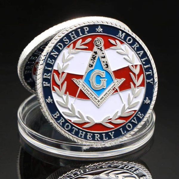 10pcs non magnetic crafts and accepted masons silver plated masonic symbols bullion&coin collections
10pcs non magnetic crafts and accepted masons silver plated masonic symbols bullion&coin collections