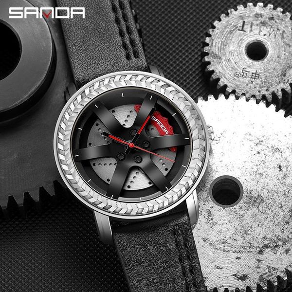 wristwatches sanda watch male men's quartz korean fashion leather belt clock 2021 waterproof sports time gift, Slivery;brown
wristwatches sanda watch male men's quartz korean fashion leather belt clock 2021 waterproof sports time gift, Slivery;brown