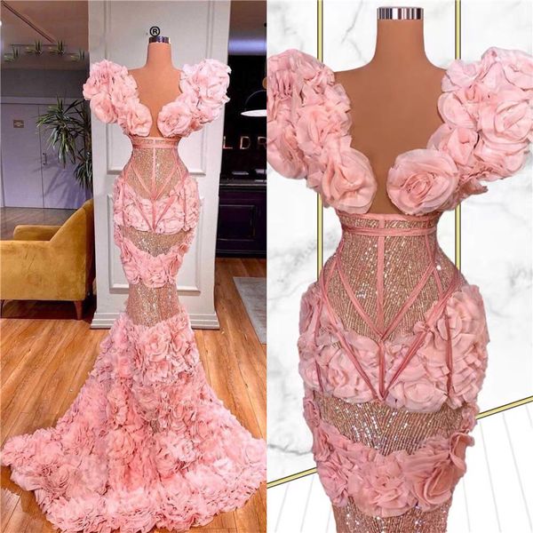 luxury pink prom dresses v neck tiered flower short sleeve mermaid evening gowns african girls pageant party formal wear dress, Black
luxury pink prom dresses v neck tiered flower short sleeve mermaid evening gowns african girls pageant party formal wear dress, Black