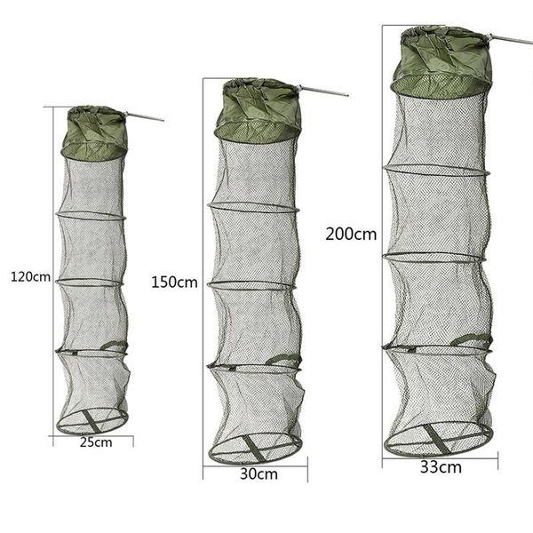 fishing accessories 5 layers net cage utility folding fish care creel tackle portable stake small mesh foldable network
fishing accessories 5 layers net cage utility folding fish care creel tackle portable stake small mesh foldable network