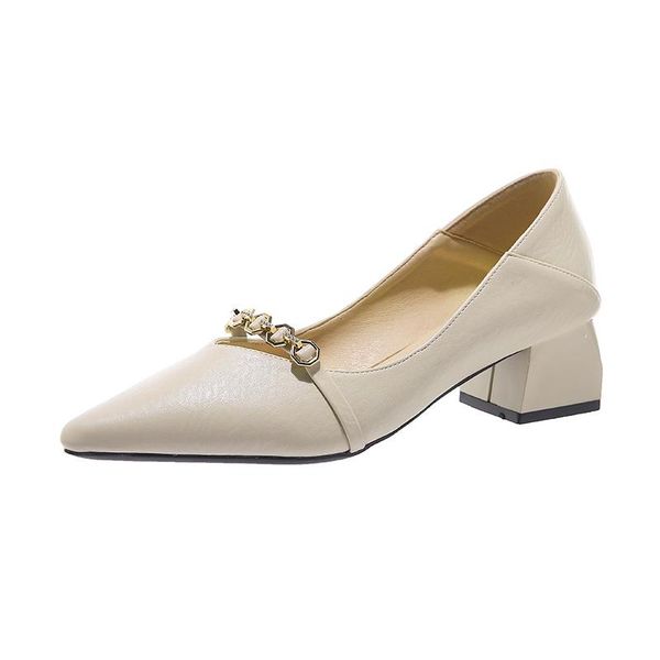 dress shoes thick heel women 2021 autumn pointed rhinestone retro shallow mouth casual small professional work, Black
dress shoes thick heel women 2021 autumn pointed rhinestone retro shallow mouth casual small professional work, Black