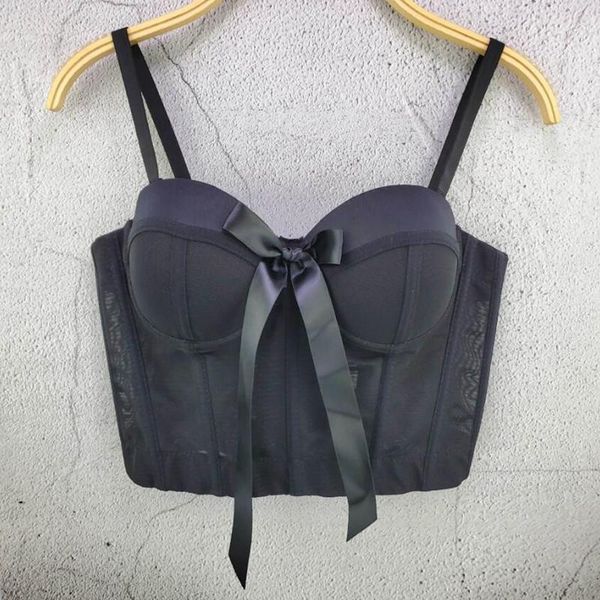 bustiers & corsets women bustier corset summer crop tank female sleeveless cami with built in bra push up bralette q229, Black;white
bustiers & corsets women bustier corset summer crop tank female sleeveless cami with built in bra push up bralette q229, Black;white
