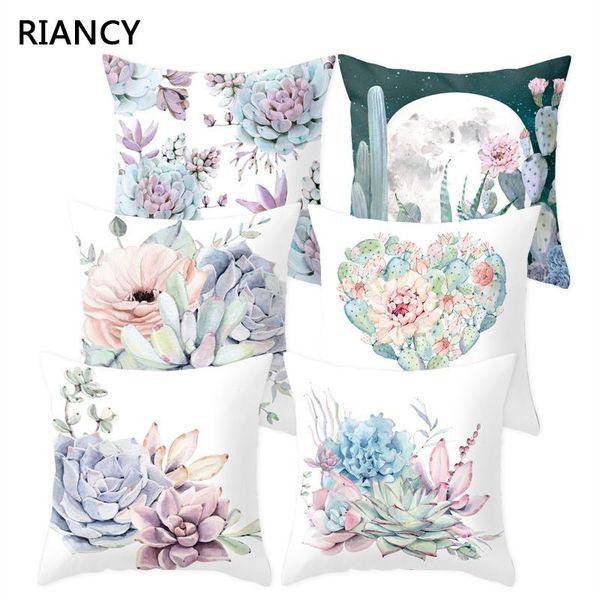 cushion/decorative pillow tropical cactus succulent plant pattern polyester cushion cover decorative car seat throw for sofa home decor 4082
cushion/decorative pillow tropical cactus succulent plant pattern polyester cushion cover decorative car seat throw for sofa home decor 4082