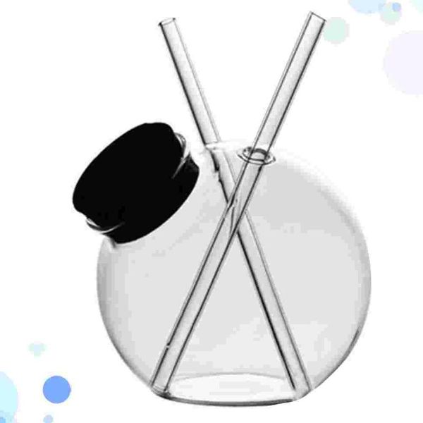 mugs ball shape cocktail glass straw cup glasses creative coffee for bar (285ml small size double straw)
mugs ball shape cocktail glass straw cup glasses creative coffee for bar (285ml small size double straw)