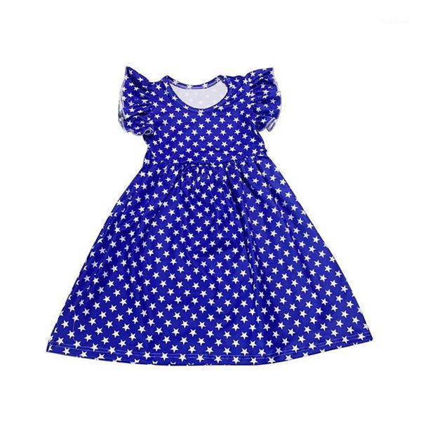 family matching outfits girls summer dress small flying sleeves round neck elastic waist sweet and lovely long skirt1, Blue
family matching outfits girls summer dress small flying sleeves round neck elastic waist sweet and lovely long skirt1, Blue